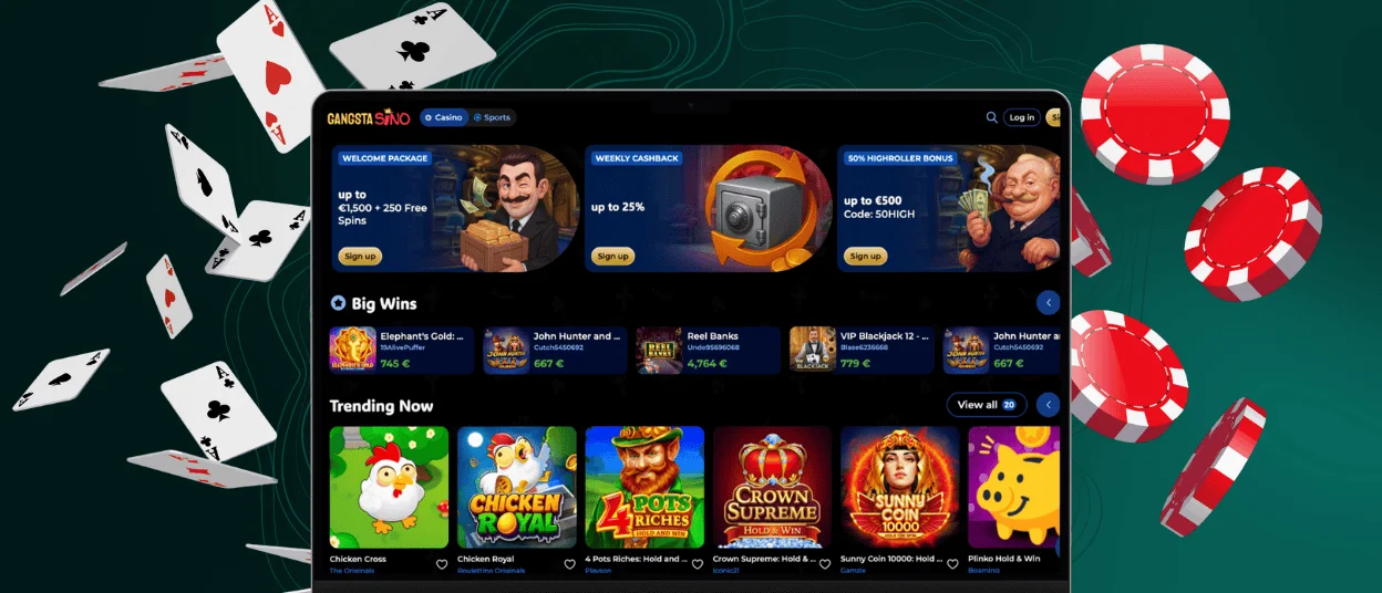 Gangstasino App PC