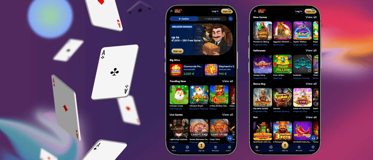 Gangstasino App iOS